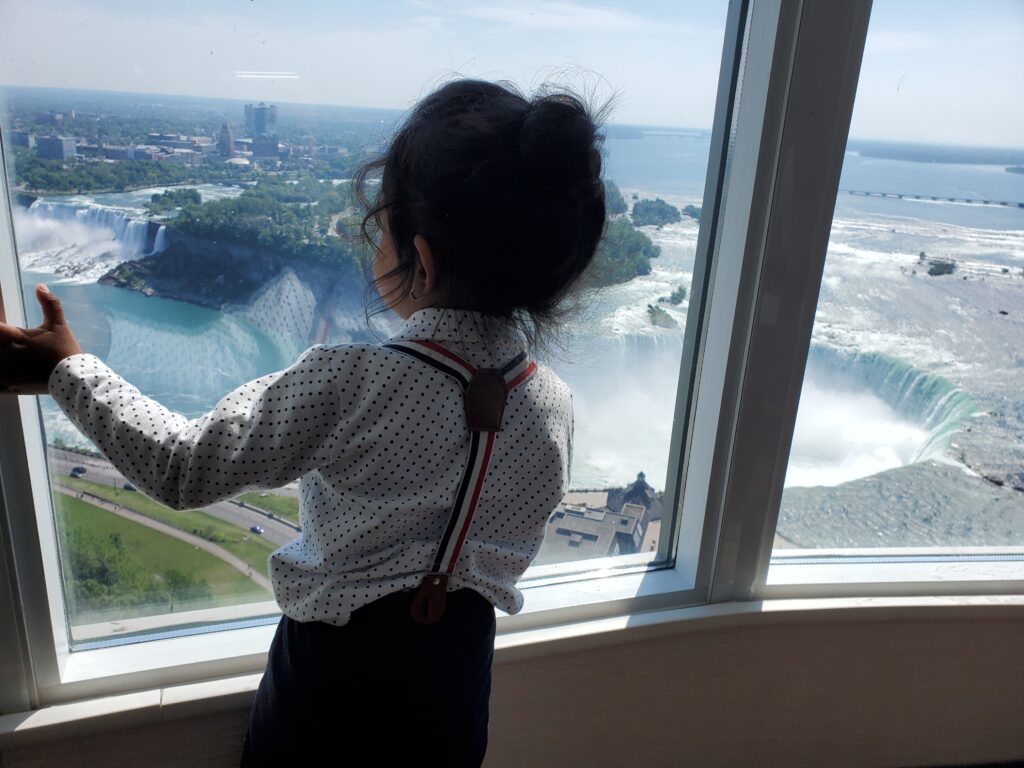 Embassy Suites Niagara Falls view from the room